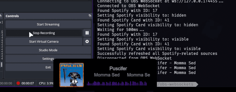 Spotify OBS Overlay